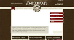 Desktop Screenshot of brucemore.org